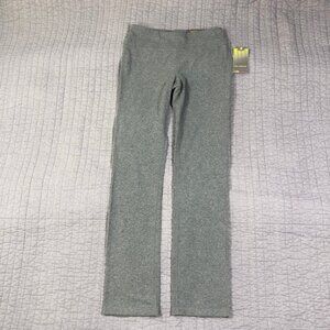 Tek Gear Pants Women Small Gray Yoga Gym Active Dry Tek NWT Regular Inseam
